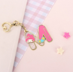 My Melody Initial keyring