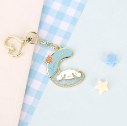 Cinnamoroll Initial keyring