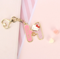Hello Kitty Initial keyring