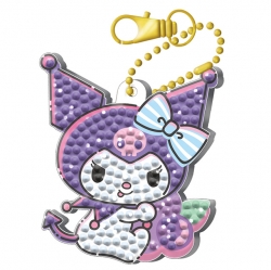 Kuromi berry-bongbong Jewel Crossing Keyring Kit