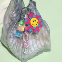 BFANCY PATTERN SMILE FLOWER Keyring