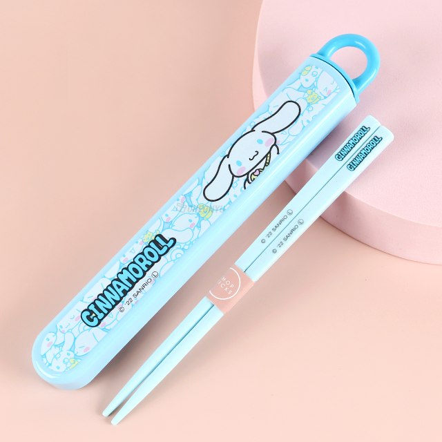 시나모롤 숨바꼭질 슬라이드 젓가락 케이스 세트 16.5cm