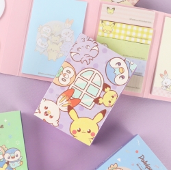 Pokemon 6 Sizes Sticky Memo Pad