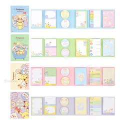 Pokemon 6 Sizes Sticky Memo Pad