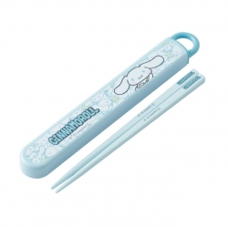 Cinnamoroll Hide-and-seek Slide Chopsticks Case Set 16.5cm