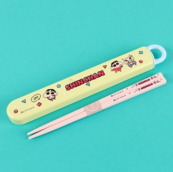 Crayon Shin-chan Slide Chopsticks Case Set 16.5cm