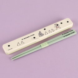 Totoro Parade Noiselessness Chopsticks and Case Set 18cm