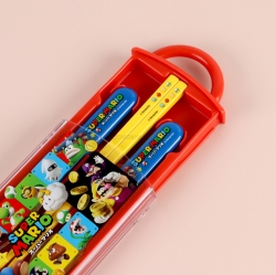 Super Mario 23 Spoon Fork Chopsticks Set