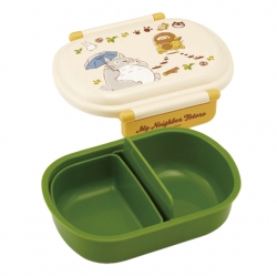 Totoro Cat Bus Dome Shape 1-Layer Round lunch box 360ml