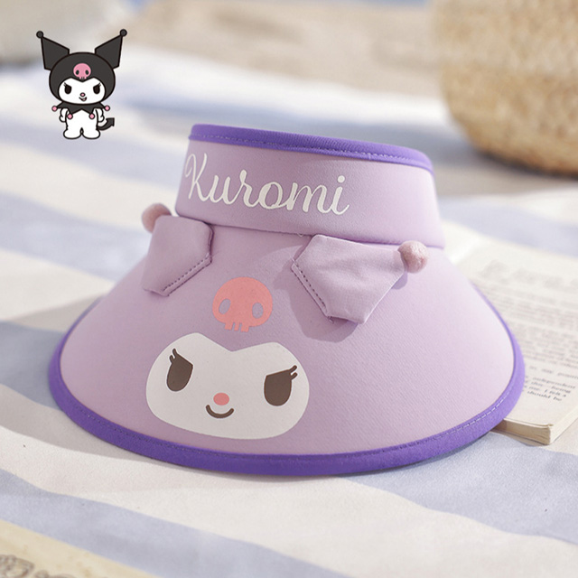 쿠로미 UV차단 입체 페이스 썬캡