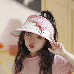Sanrio Characters UV protection 3D Face Sun Cap - Hello Kitty