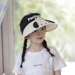 Sanrio Characters UV protection 3D Face Sun Cap - Pochacco