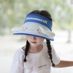 Sanrio Characters UV protection 3D Face Sun Cap - Cinnamoroll