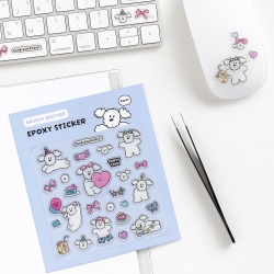 Brunch Brother Epoxy Sticker