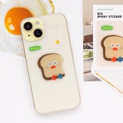 Brunch Brother Big Epoxy Sticker