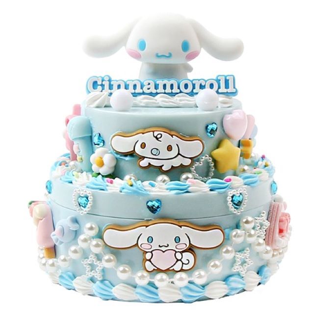 시나모롤 2단 무드등 보석함 꾸미기 키트