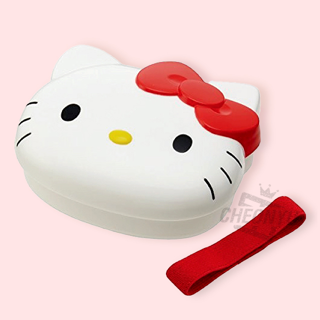 헬로키티 레드리본 다이컷 밴드 도시락 300ml