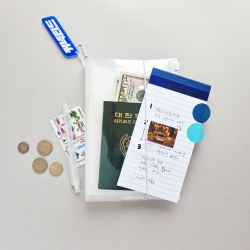 zipper sticker binder