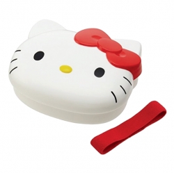 Hello Kitty Die Cut Band lunch box Red Ribbon 300ml