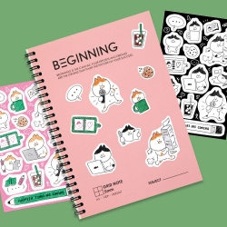 Everyday Drawing Stickers 9 Type Set (ver.2)