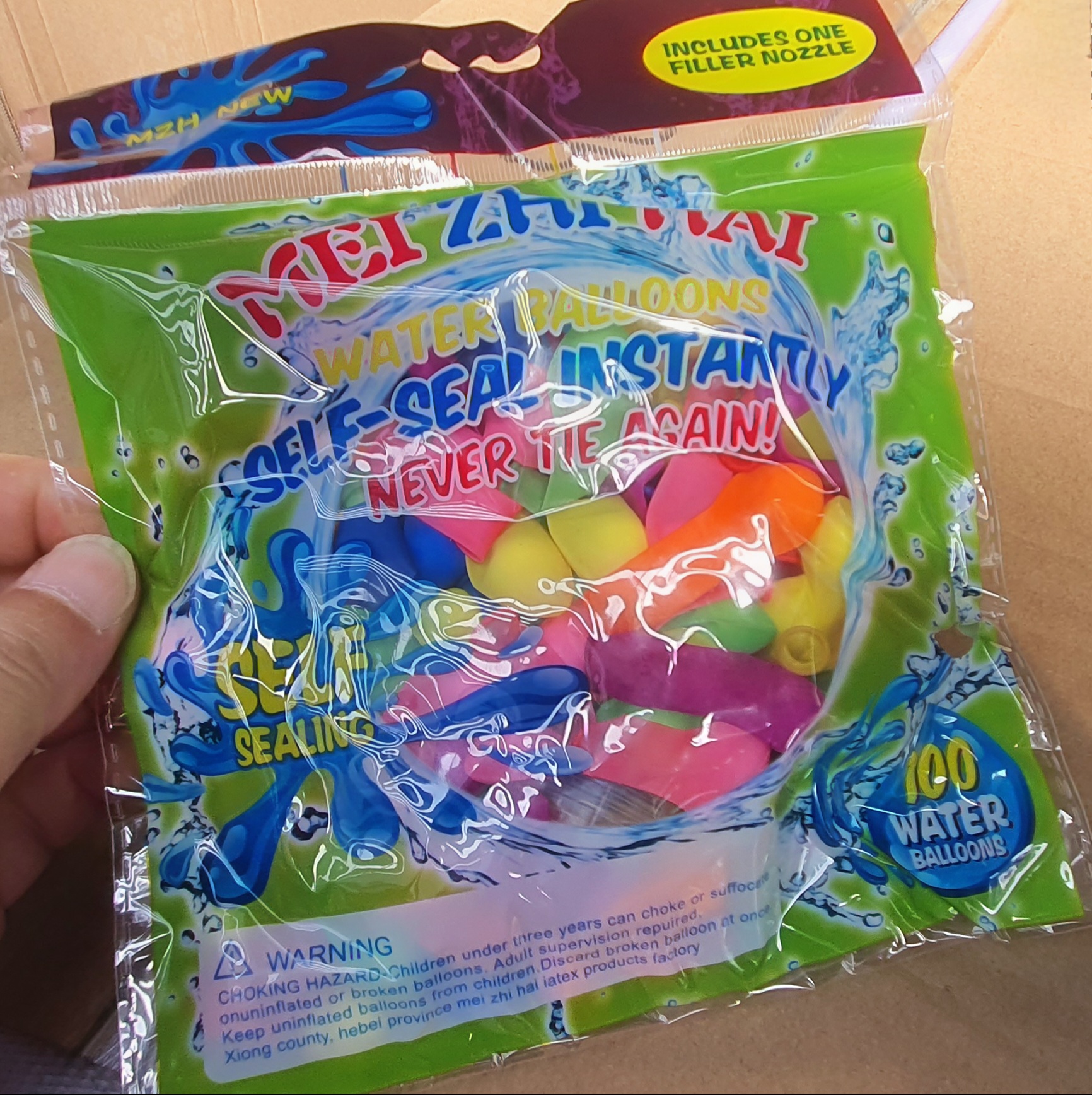 Auto Water Ballon 100 pcs