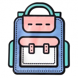 clolorfulbackpackzipperbag