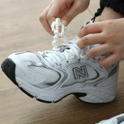 BFANCY Shoes pearl ribbon