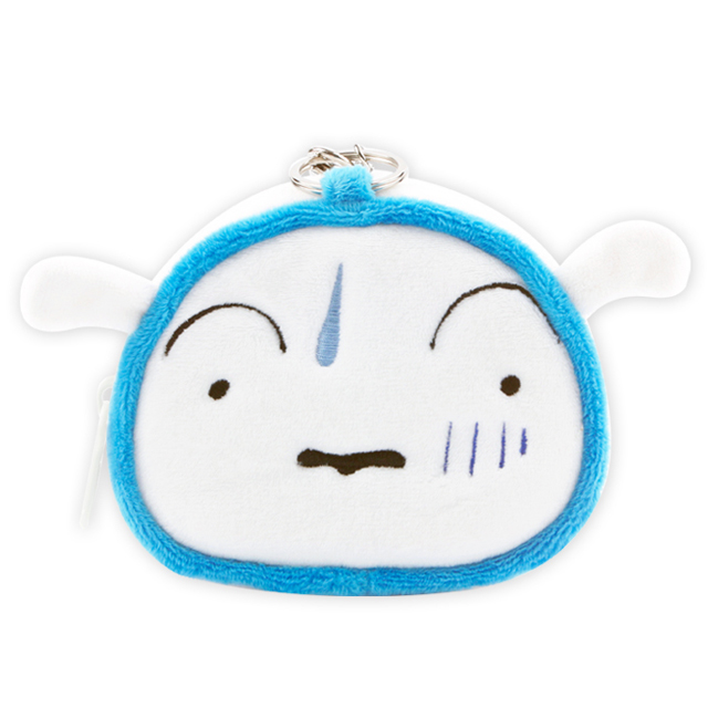 Crayon Shin Chan Face Mini Pouch - Shiro2