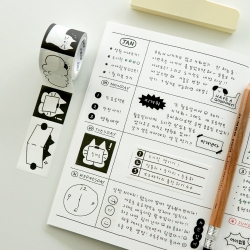 Doodle Sticky Memo Roll