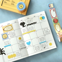 Doodle Sticky Memo Roll