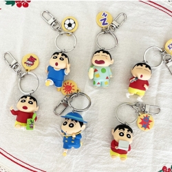 Crayon Shinchan Key Ring - Shin-chan's Daily Routine