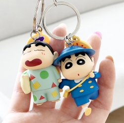 Crayon Shinchan Key Ring - Shin-chan's Daily Routine