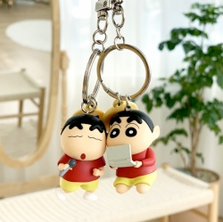 Crayon Shinchan Key Ring - Shin-chan's Daily Routine