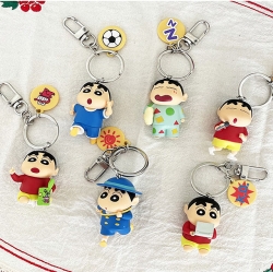 Crayon Shinchan Key Ring - Shin-chan's Daily Routine