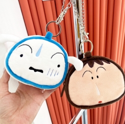 Crayon Shin Chan Face Mini Pouch - Kantam Robo