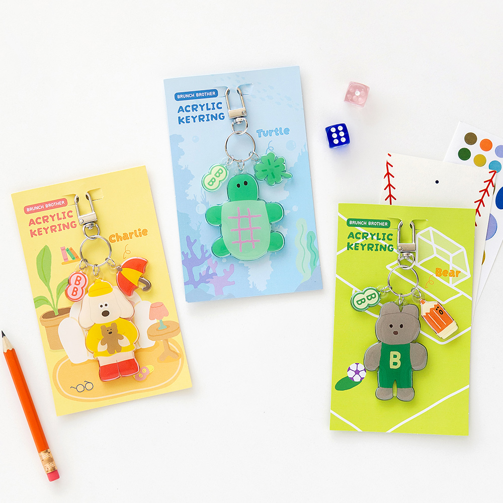 Brunch Brother Acrylic Keyring ver.Friends
