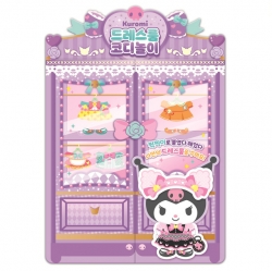 Kuromi Dress Room Coordination Paper Doll Playbook