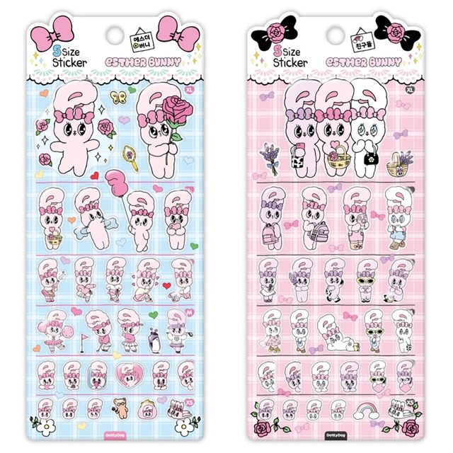 에스더버니 5사이즈 스티커 