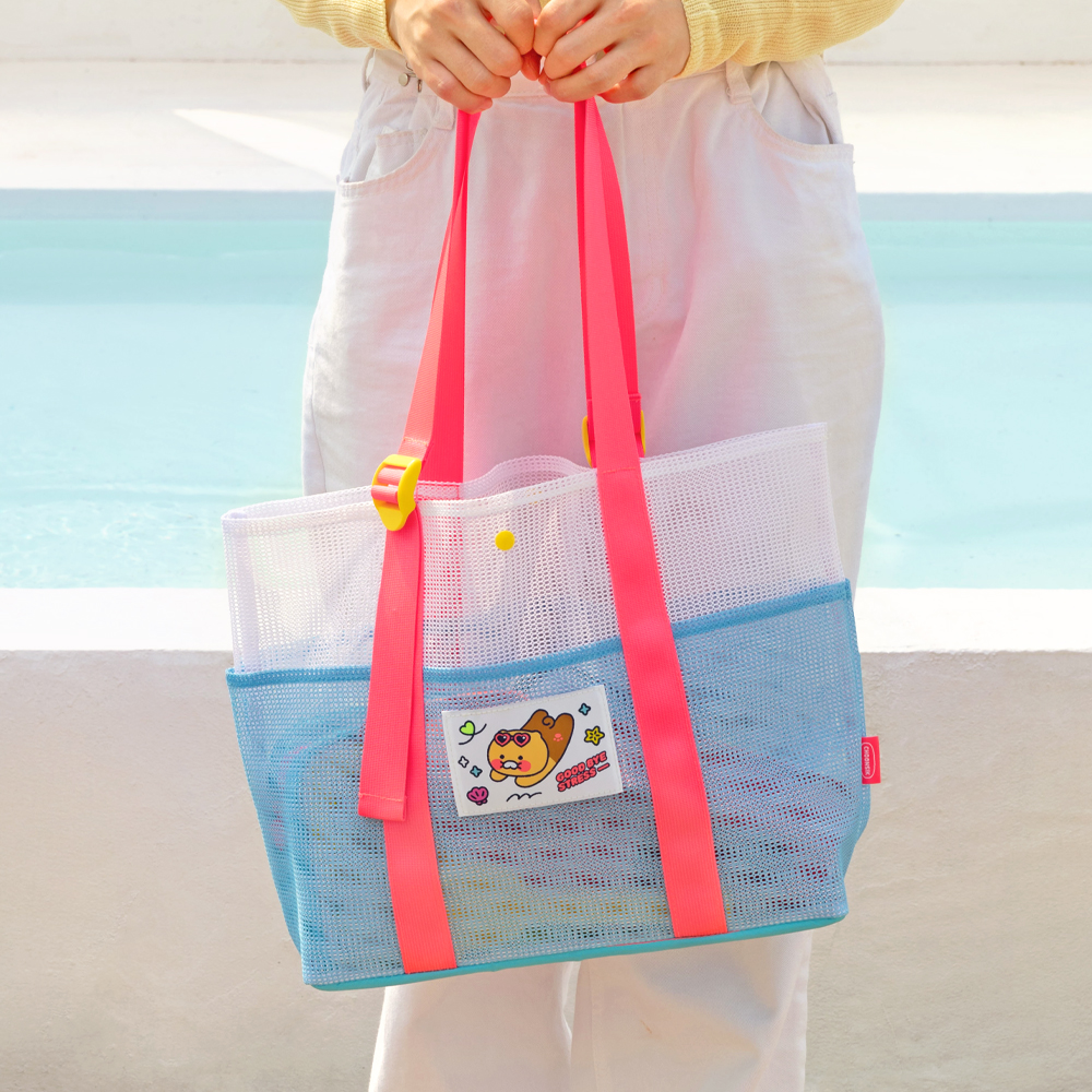 CHOONSIK Mesh Beach Bag