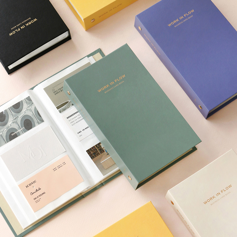 Flow Business Card Book