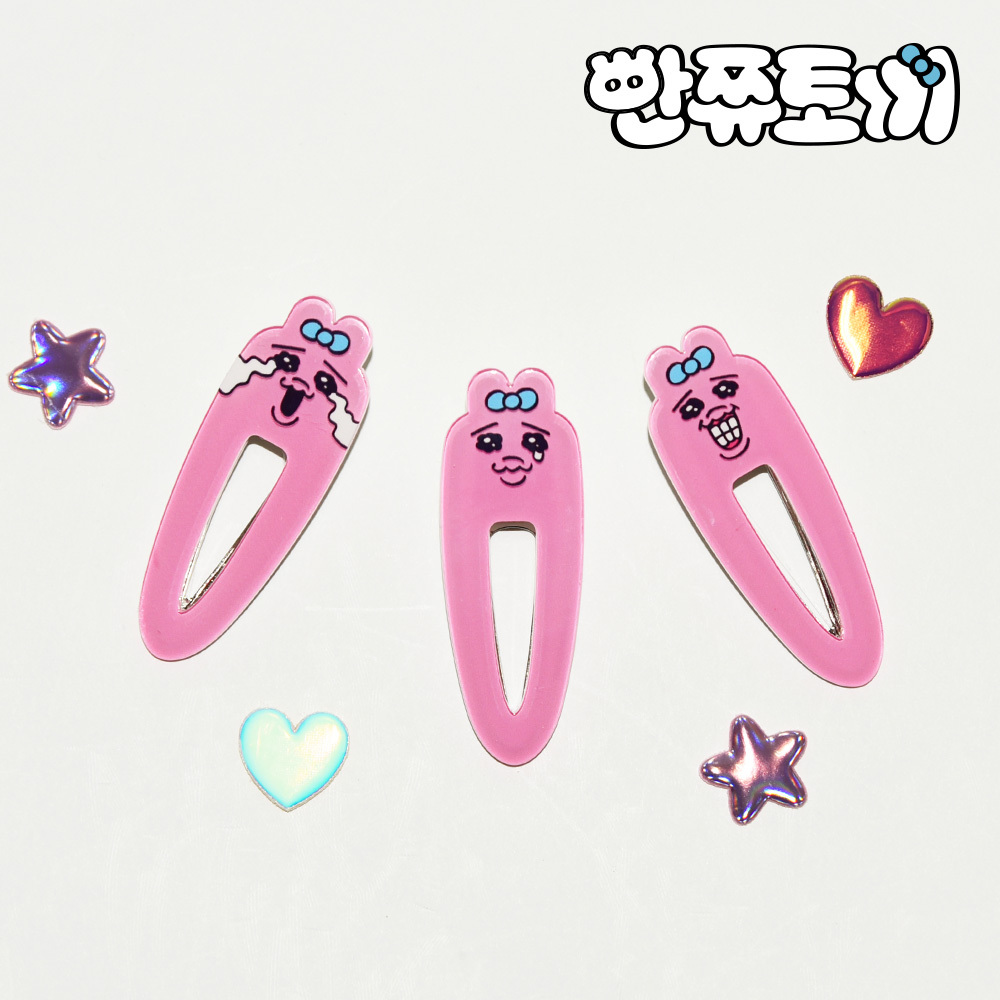 빤쮸토끼 롱 헤어클립 1P