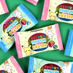 POKEMON Random Choice Eraser, 60PCS