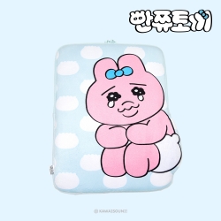 Crying Opanchu Usagi Notebook Pouch 13inch - crying