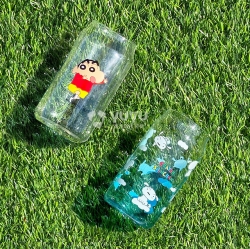 Crayon Shin-chan Glass Cup 2P set - Shin chan and Shiro