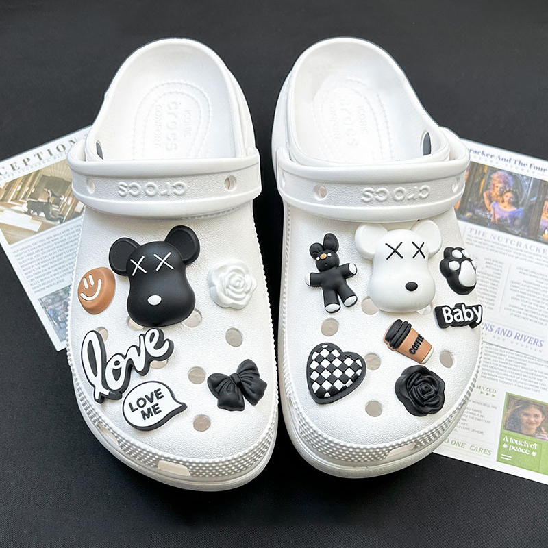 곰돌이 슈즈 참 세트