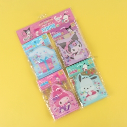 Sanrio Characters Lovely Fancy Zipping Storage Bags 3P, Set of 24pcs