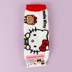 Sanrio Hello Ankle socks, One Size 220-260mm - Hello Kitty