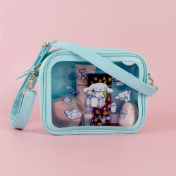 Sanrio Characters Cinnamoroll I want you Clear Cross Bag