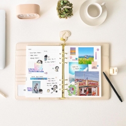 Minuit Macaron Binder A5