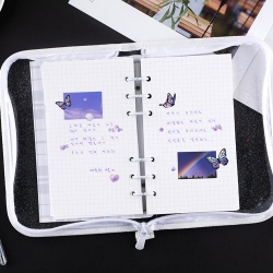 Minuit Zipper Binder A6